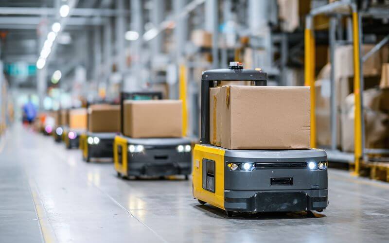 metal components for industrial automation