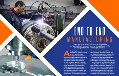 Integrated manufacturing for complex investment casting customers